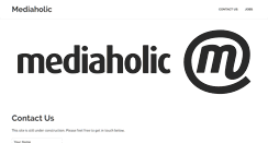 Desktop Screenshot of mediaholic.co.za